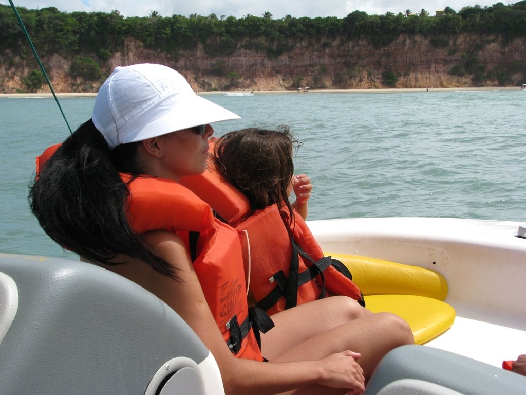 Ansiosa pelos golfinhos - Passeio de barco no RN