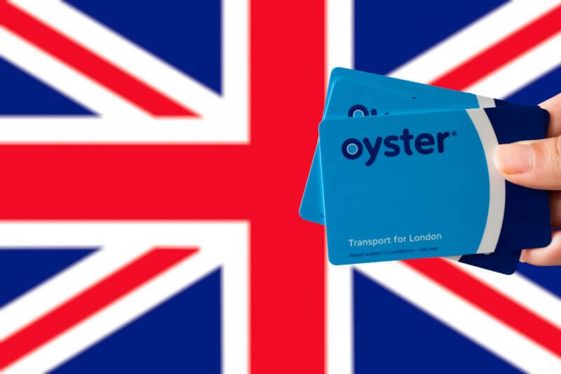 oyster card - transporte publico em londres