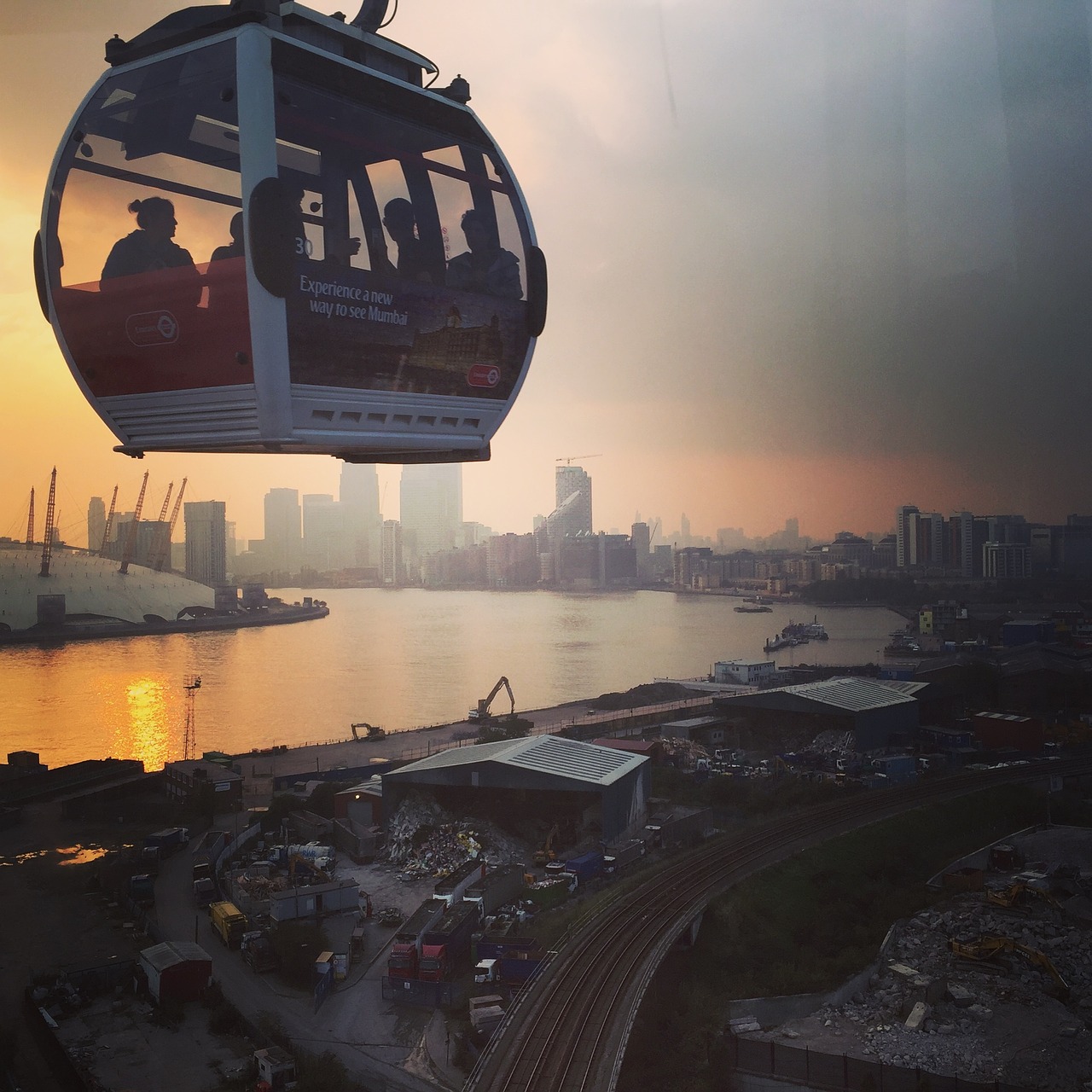 Teleférico em Londres? Sim, com Oyster Card!