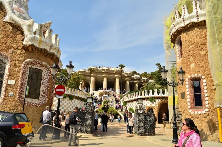 Entrada do Parc Guell