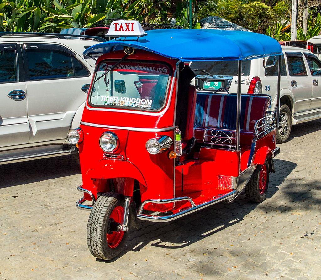 como se locomover na Tailândia - O que é Tuk Tuk 