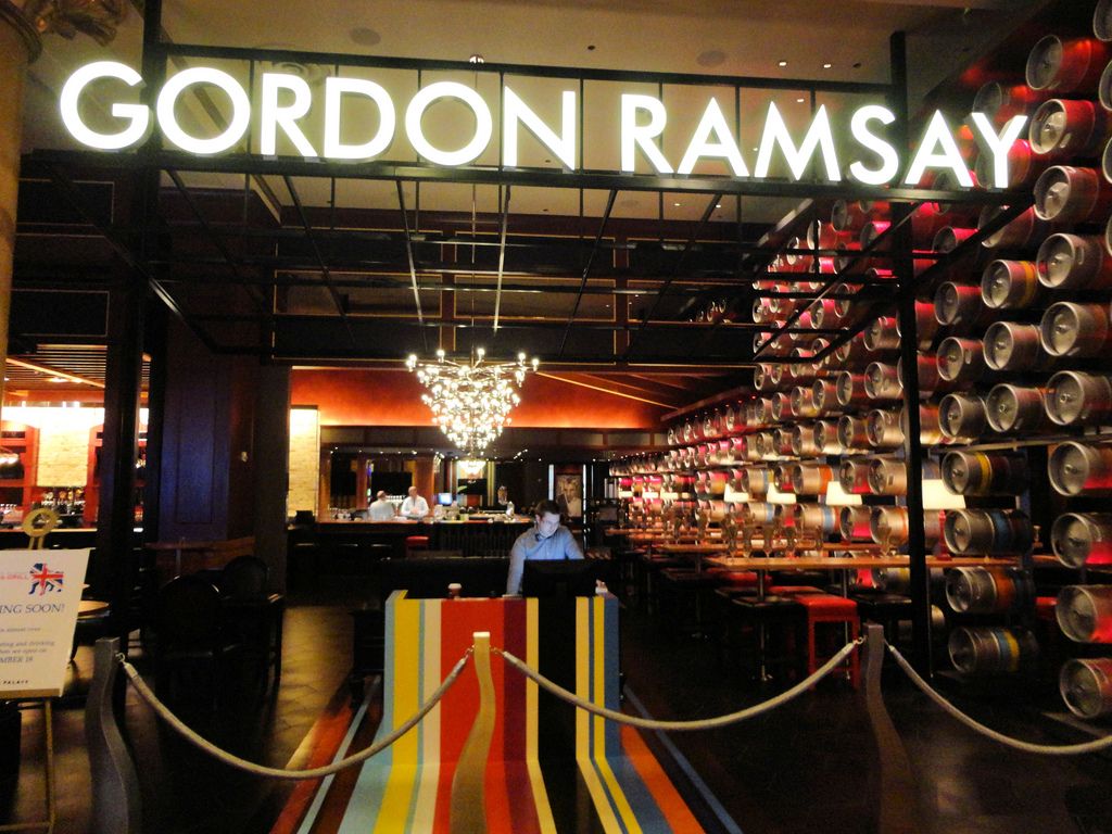 gordom ramsay restaurant - o que comer