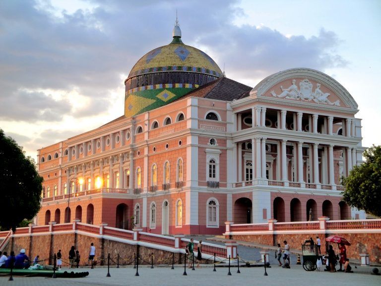 Teatro Amazonas, no centro de Manaus.