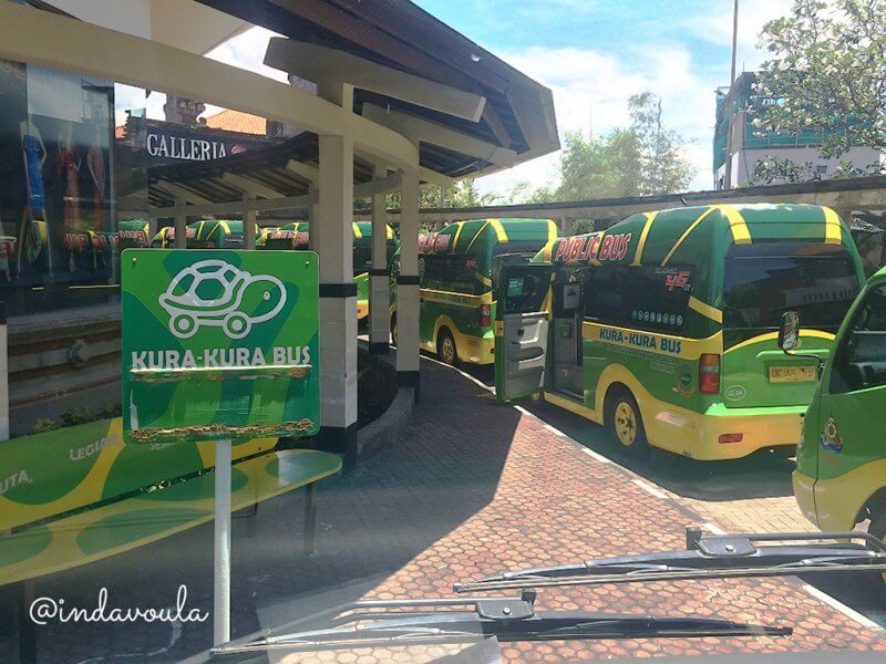 Como se locomover em Bali com o Kura Kura bus