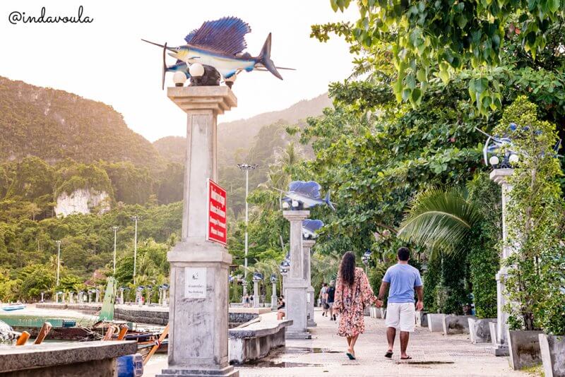 Passeio nas calçadinhas de Phi Phi Islands