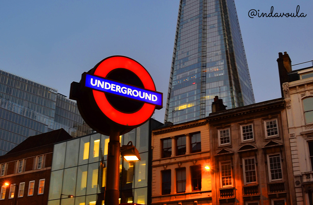 ícones de londres - metrô