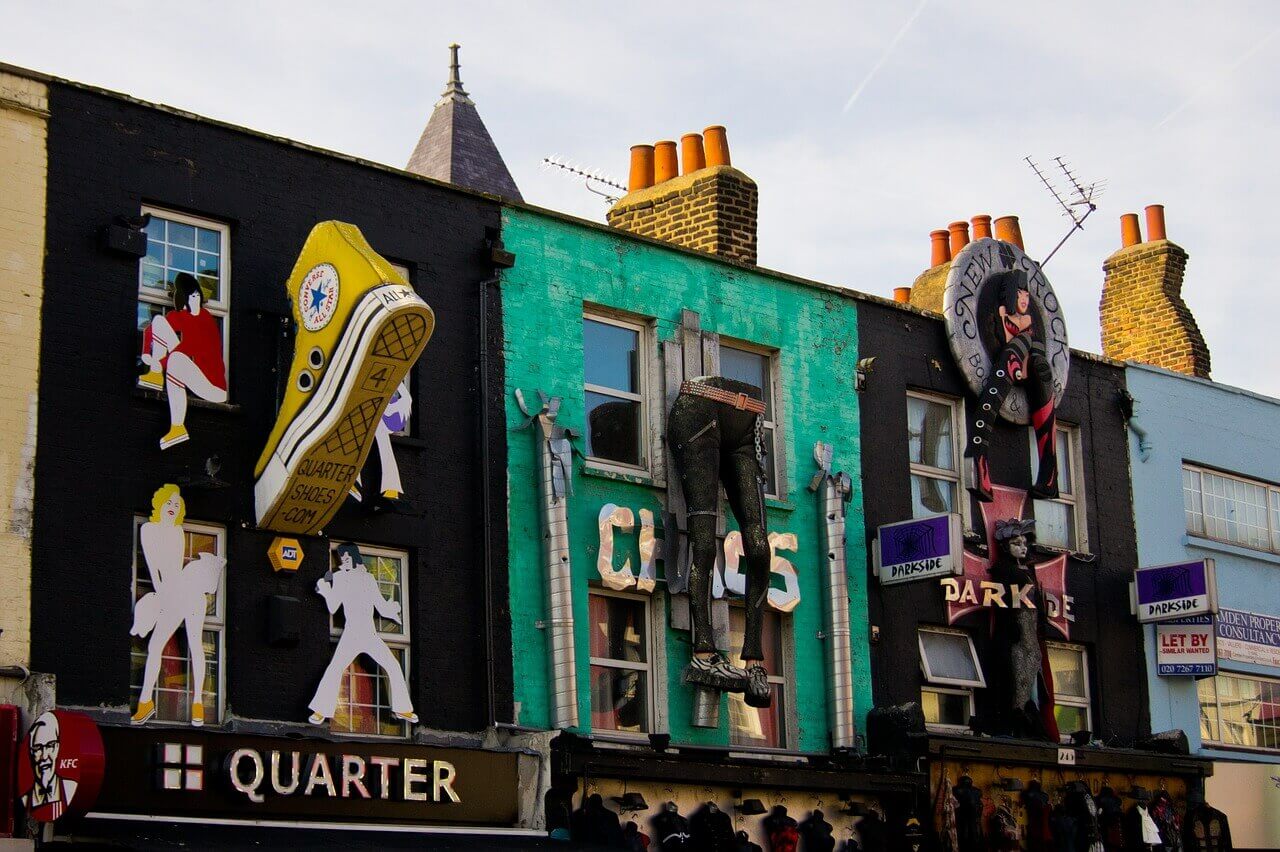 camden market - camden town - onde comer barato em londres - atrações gratuitas em Londres