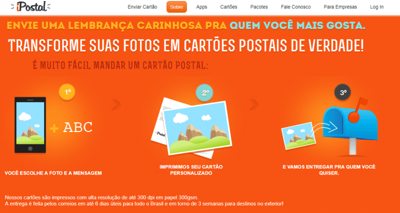 apps para registrar viagens - ipostal