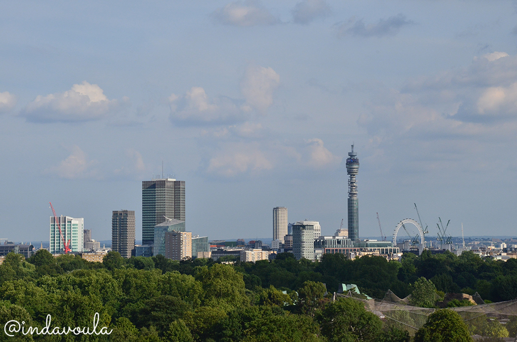 Vista de Londres a partir do Primrose Hill