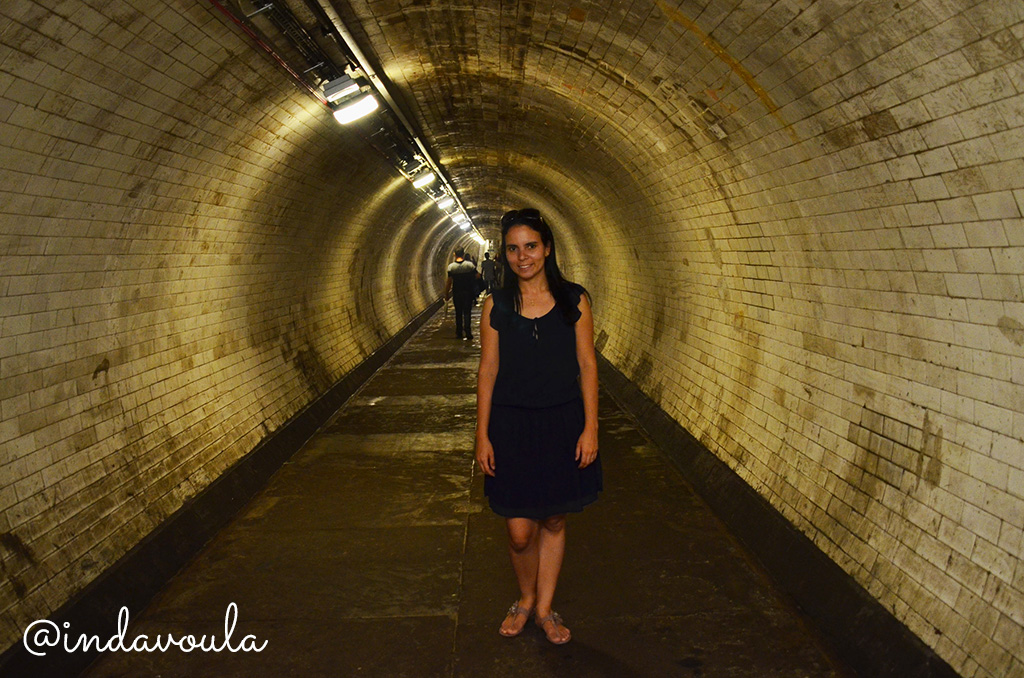 Tunel sob o rio tamisa