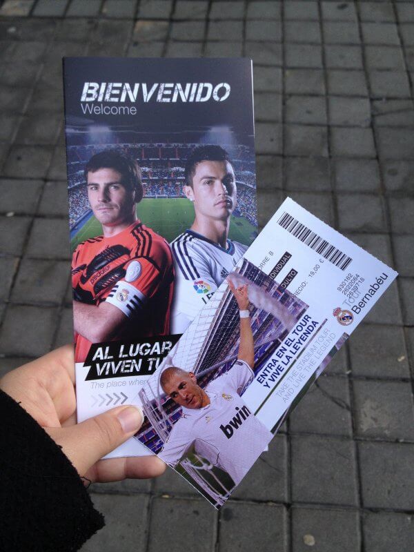 tour barnabeu - estádio do real madri