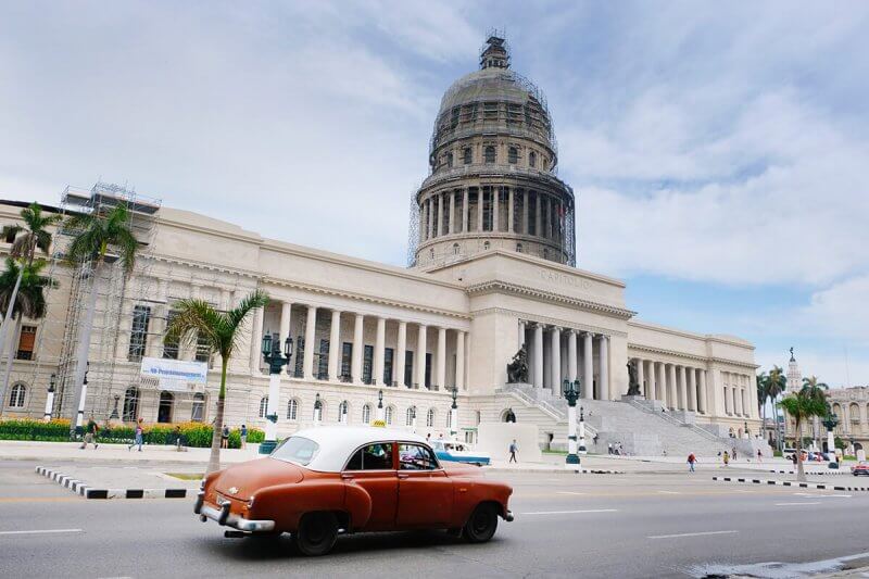Capitólio, pontos turísticos mais visitados em Cuba