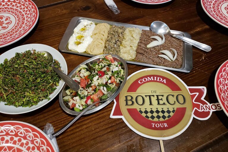 foto de pratos do Tour Comida de boteco