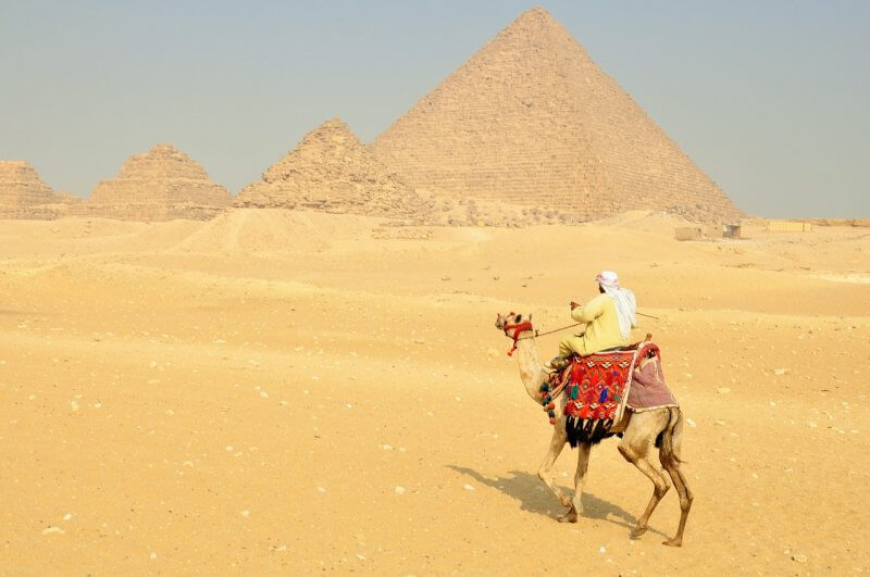 Visitar as pirâmides do Egito