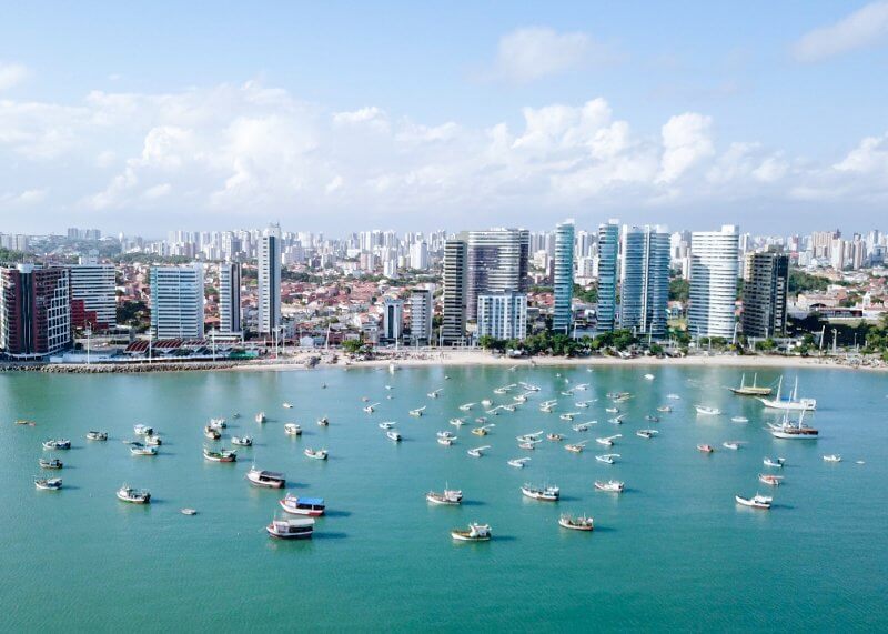 praia em Fortaleza