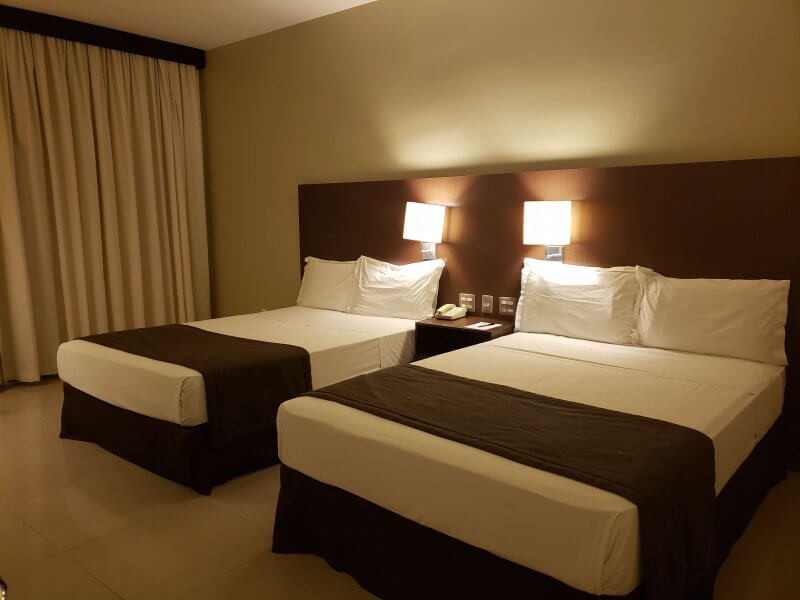 Quarto do hotel panamby guarulhos