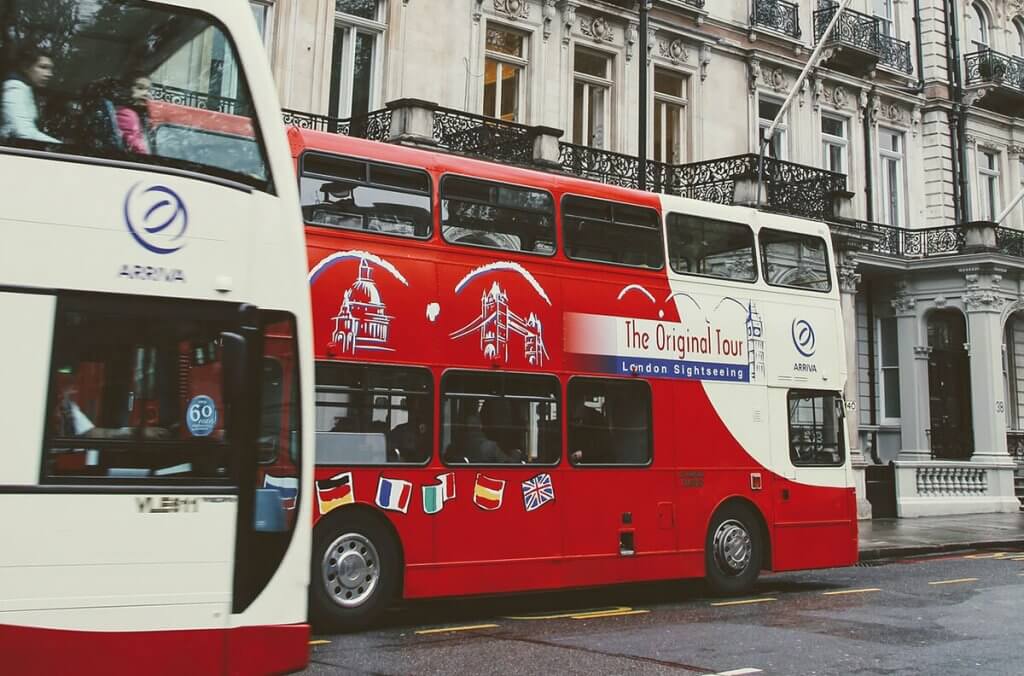 Transporte em Londres - original tour 