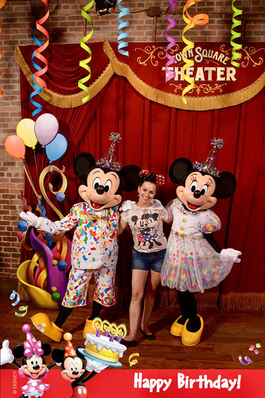 foto em atração da disney com photopass e memorymaker