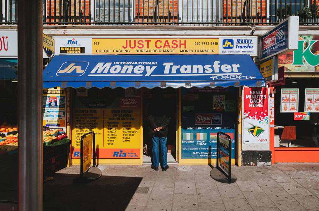 Casa de cambio da Western Union