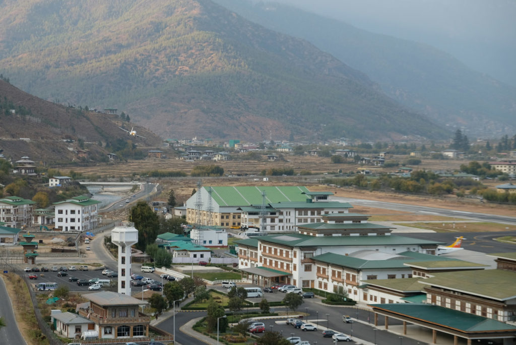 Aeroporto internacional de Paro no Butão