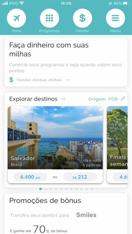 Como pesquisar passagens aéreas no Oktoplus