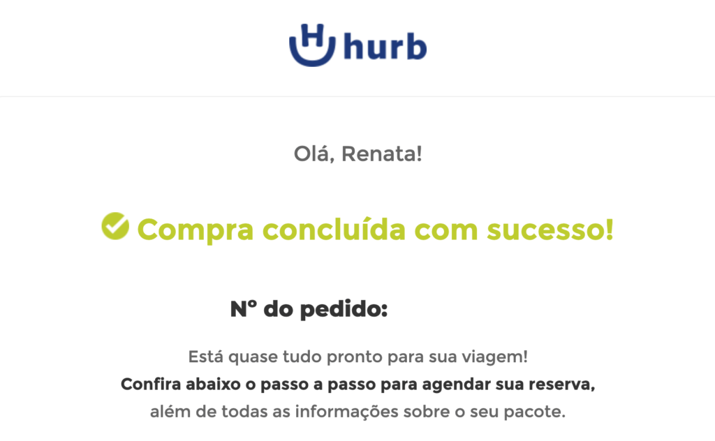 meu pedido hurb