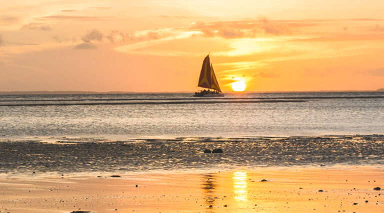 Por do Sol no espigão em São Luís do Maranhão