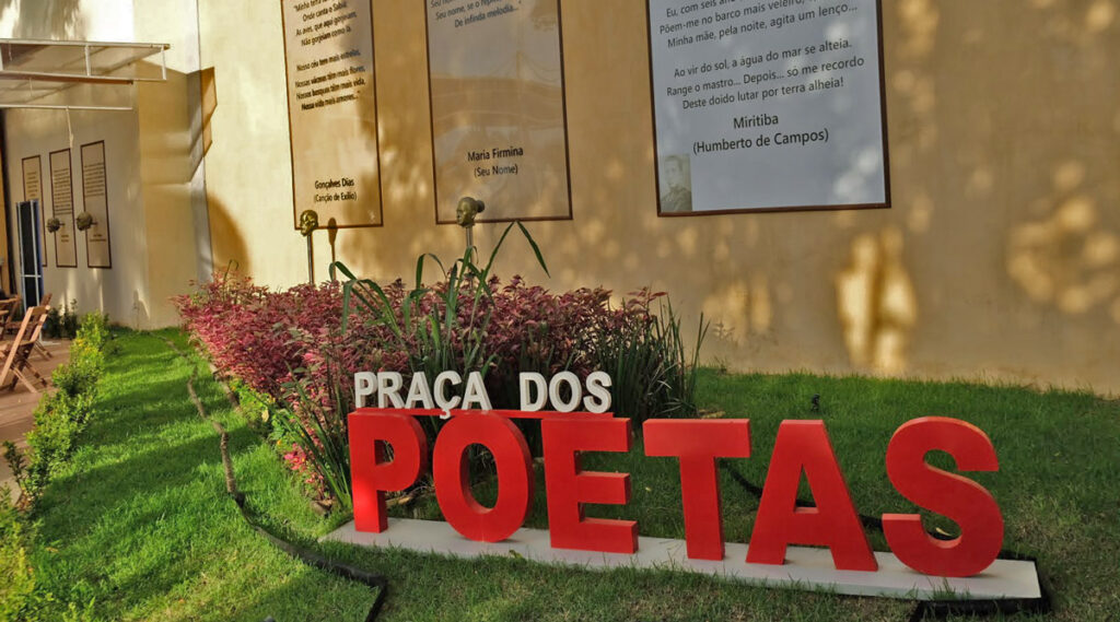 Praça dos Poetas em São Luís Maranhão