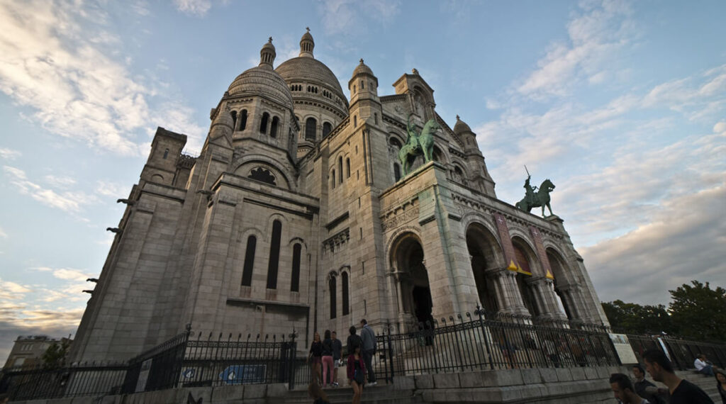 sacre coeur - pontos turísticos de Paris