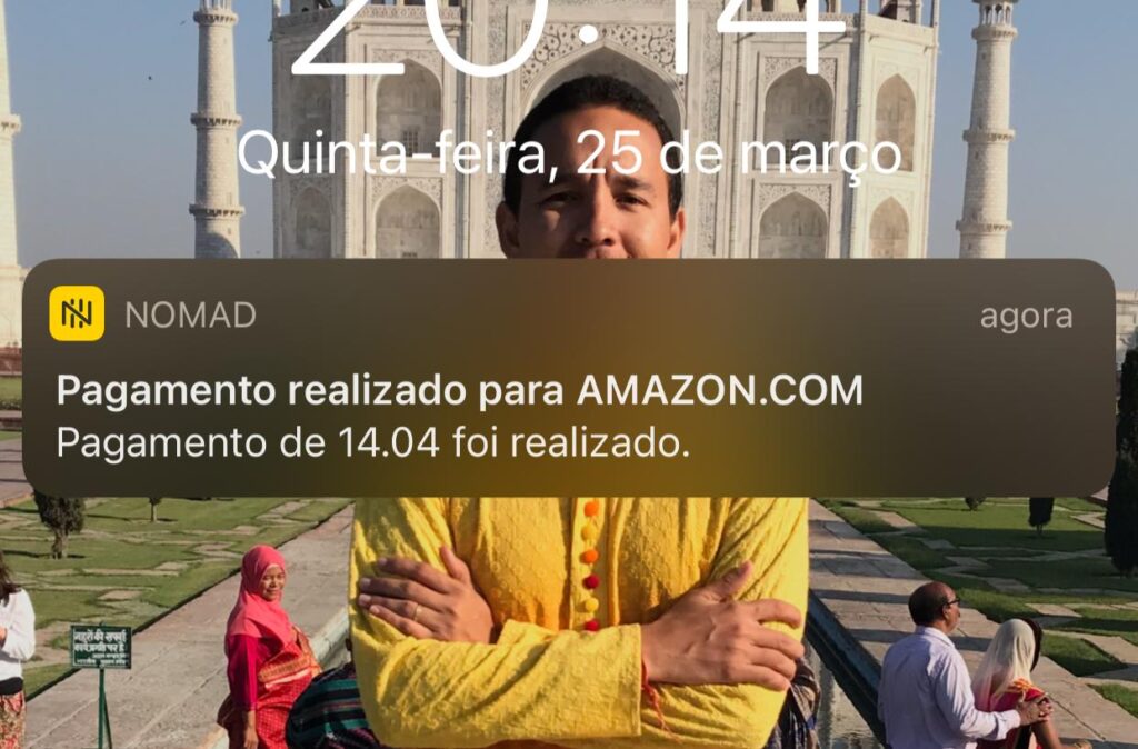 Usando Nomad Digital na Amazon.com