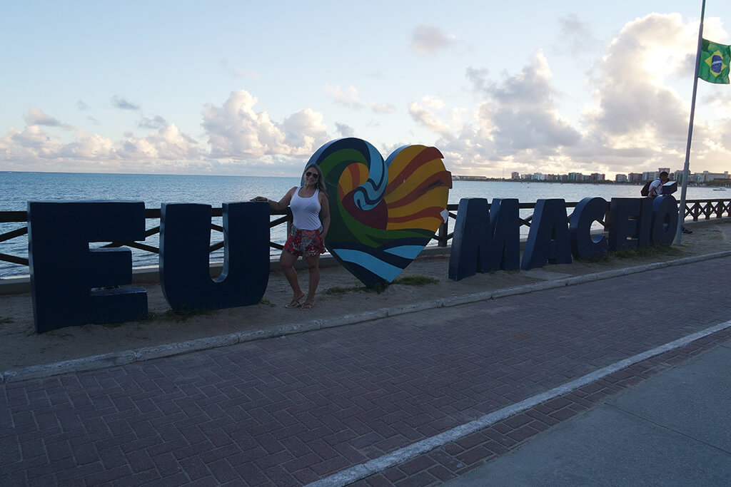 Letreiro de Maceió