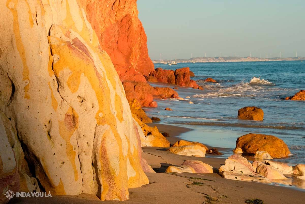 Praia Ponta Grossa Icapuí no Ceará