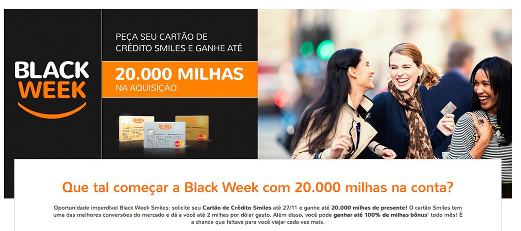 Promoção Visa Smiles e Banco do Brasil