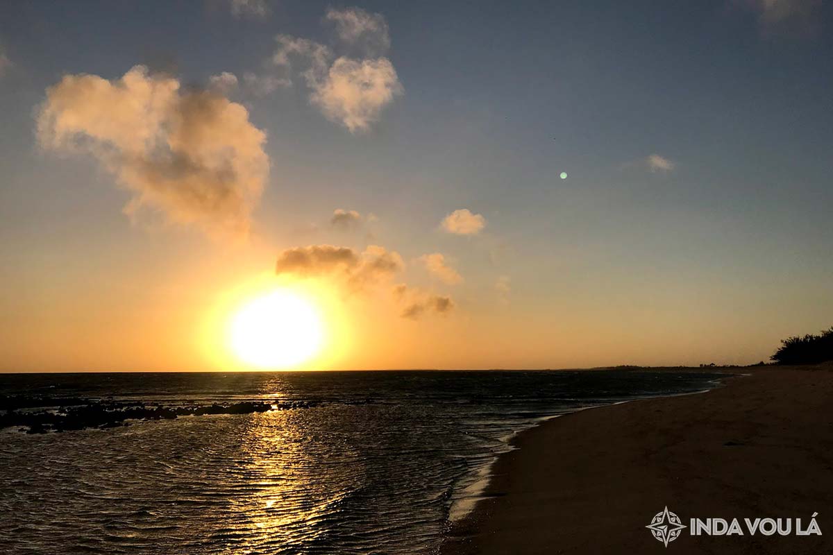 por do sol em barra grande - litoral piaui 