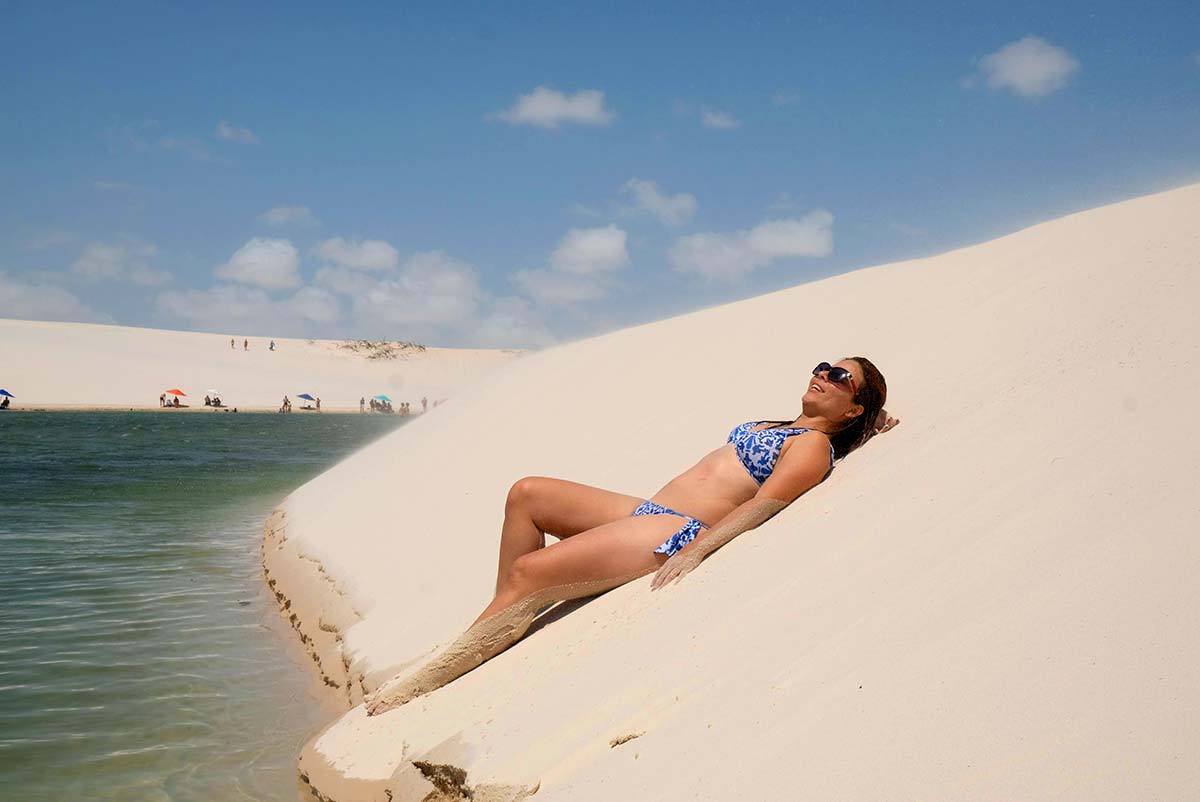 Lagoa da Rancharia em Santo Amaro do Maranhão