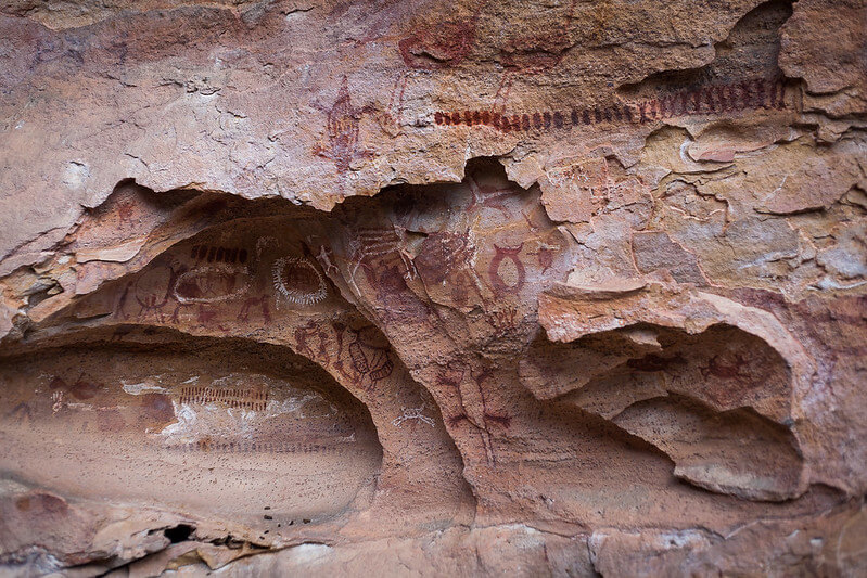 Figuras rupestres no ecoturismo pelo piauí