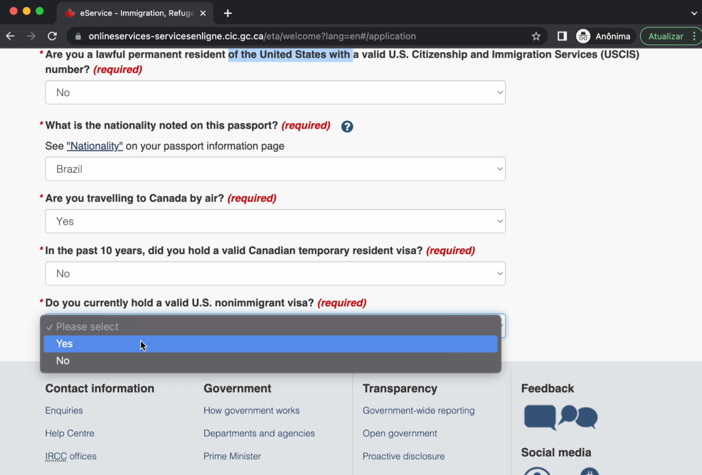 visto canadense 2022: passo a passo para o eTA canadá