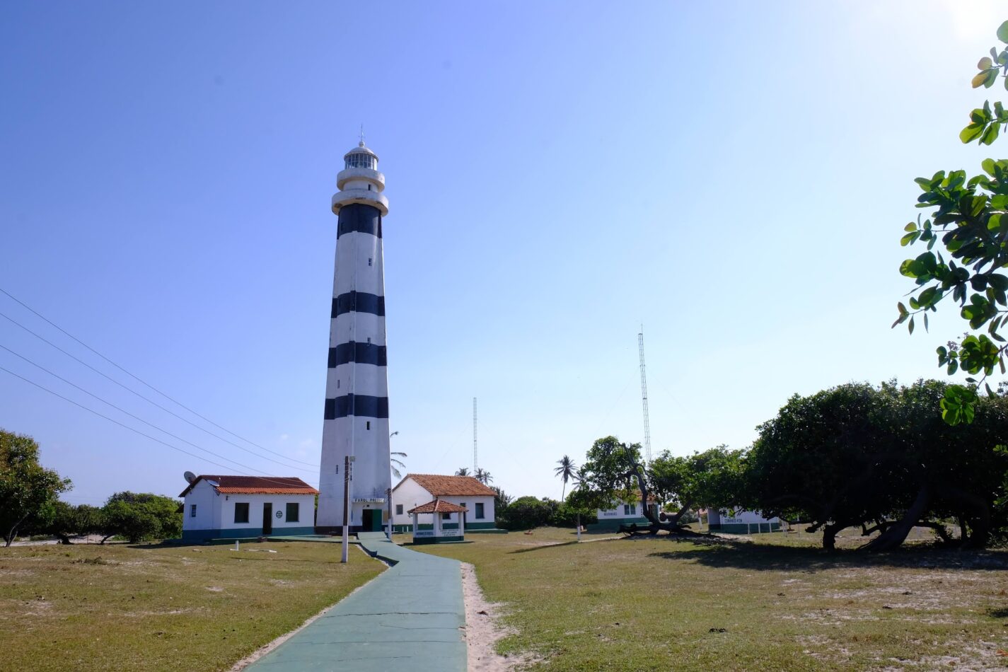 Farol da Marinha em Mandacaru - acho que esse nunca apareceu na novela Travessia - mandacaru cidade manranhão