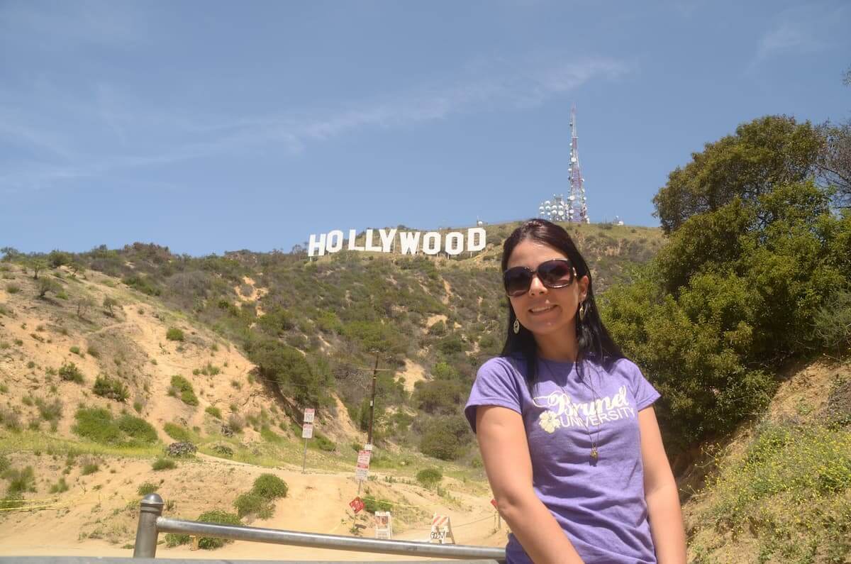 Placa de Holywood em Los Angeles