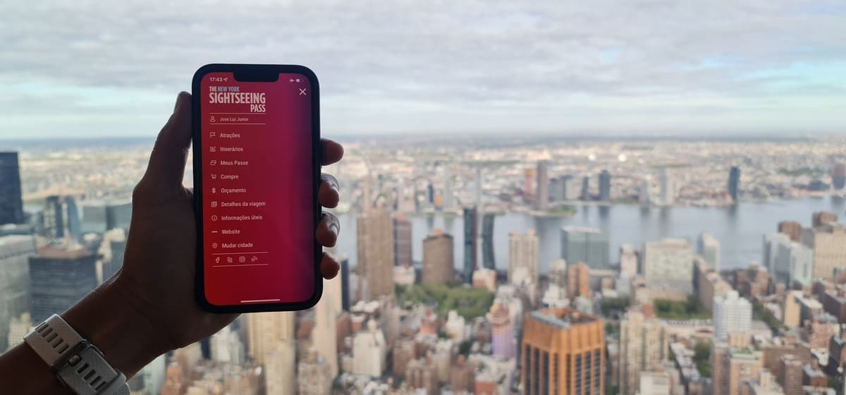 sightseeing pass nova york no celular